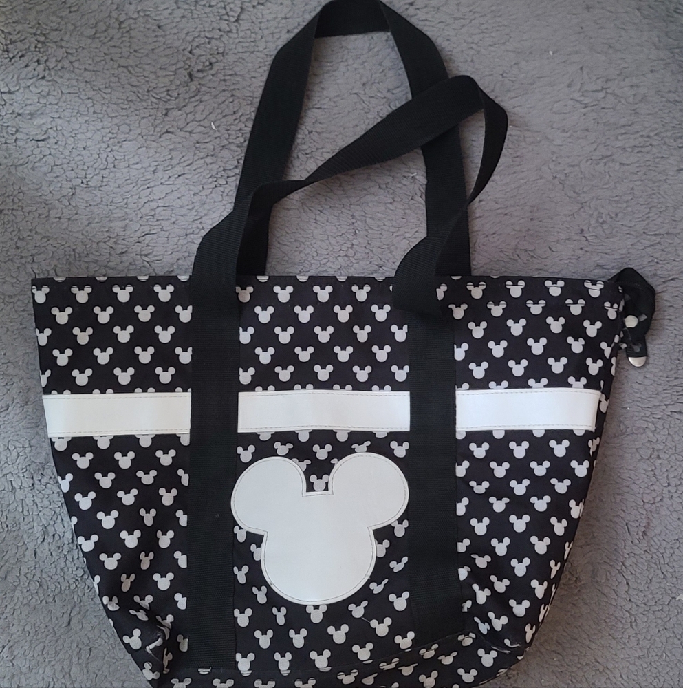 Black and White Disney tote bag